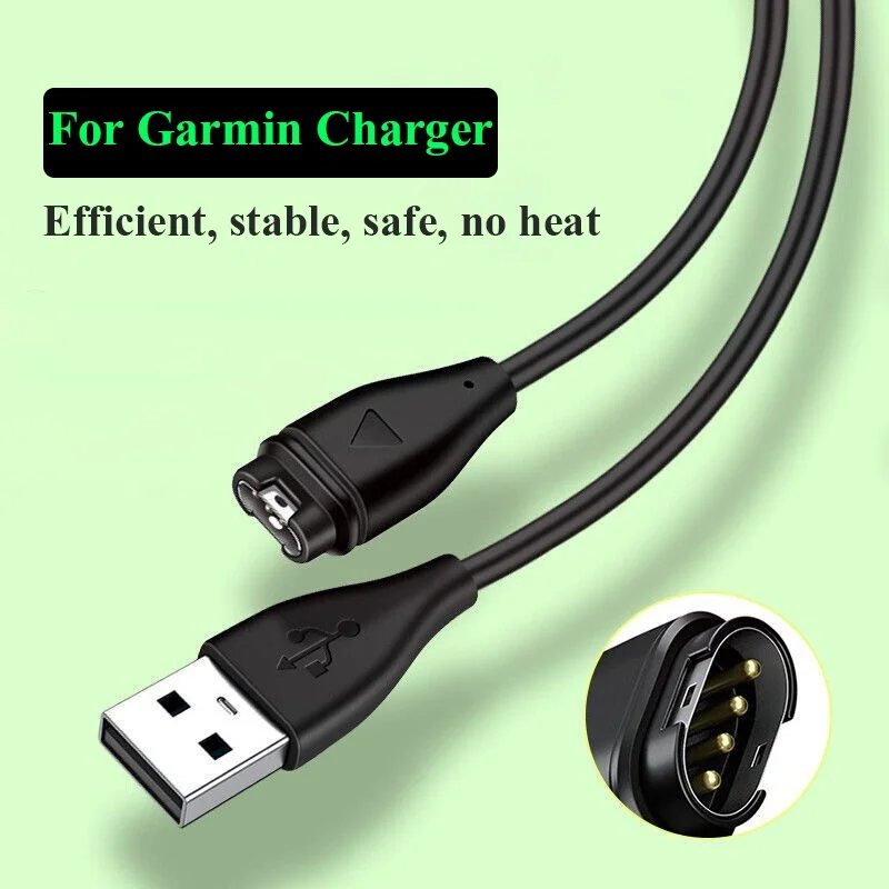 For Garmin Charger Tactix 7 Pro/ Enduro 2 Fenix 7X 7 Fenix 6X 6 Forerunner 965 955 Venu / Vivoactive / Instinct Charging Cable