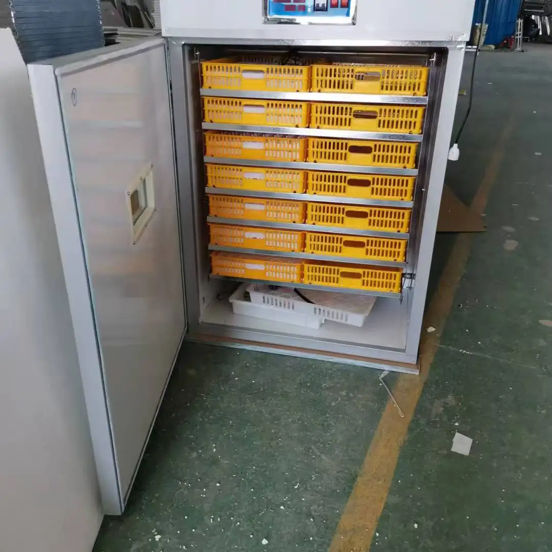 Fully Automatic Poultry Incubation Equipment Egg Incubators for Chicken Duck & Goose with Hatching Cabinets view 2