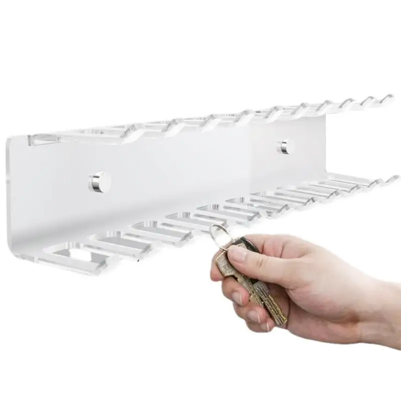 

Belt And Tie Storage Rack For Men Acrylic Rack For Ties And Belts High Transparency Clear Wall Mounted Rack For Working