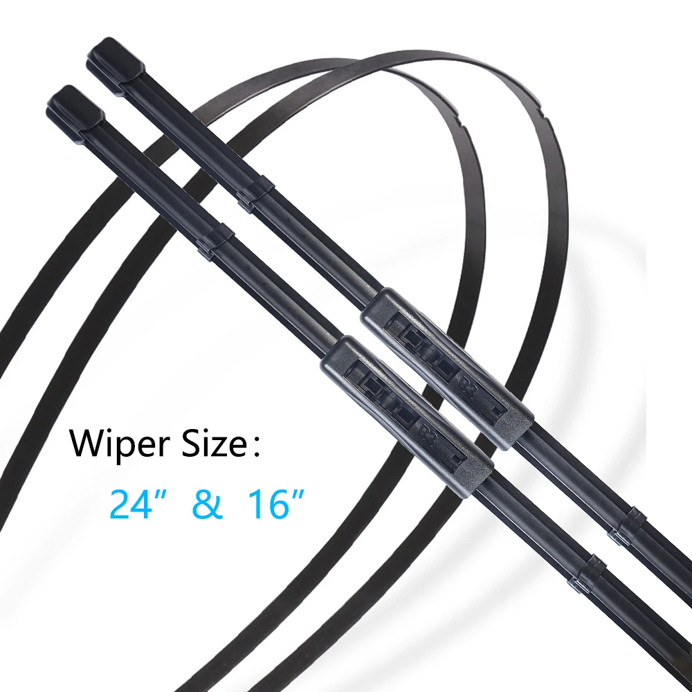 For Renault Euro Clio 3 MK3 Lutecia BR CR SB SR 2005~2012 Wiper Blades Front Rear Window Windshield Windscreen Car Accessories