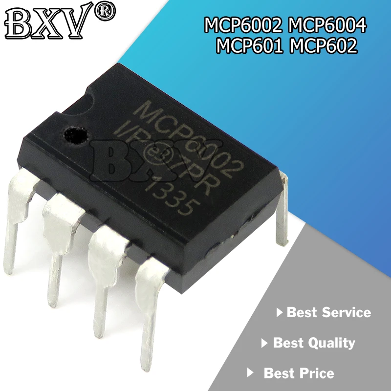 10PCS/LOT MCP6002-I/P MCP6004-I/P MCP601-I/P MCP602-I/P MCP6002 MCP6004 MCP601 MCP602