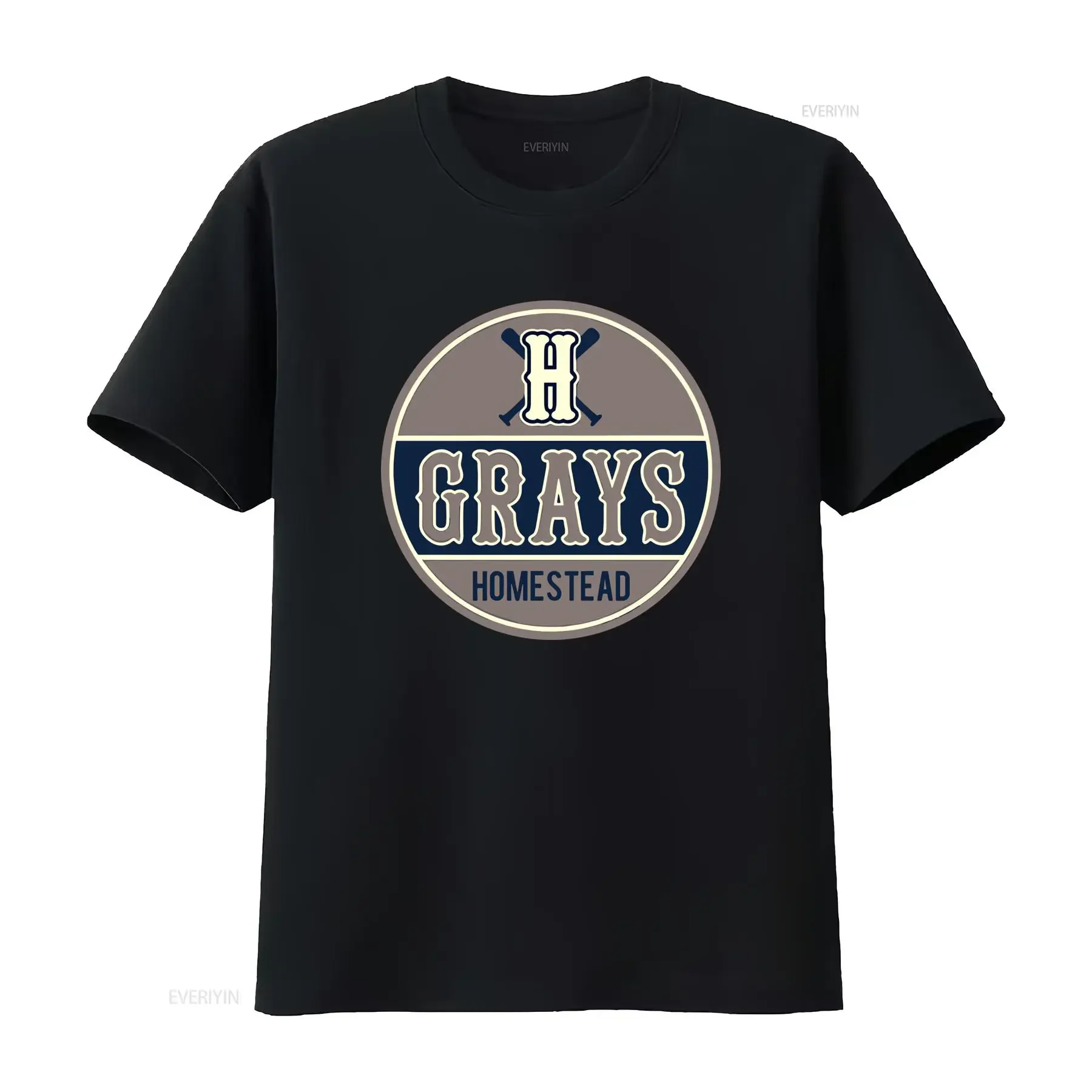 Retro Vintage Homestead Grays Baseball Team Badge Print Casual T Shirt vintage Washed fashion Unisex Slightly designer clothes