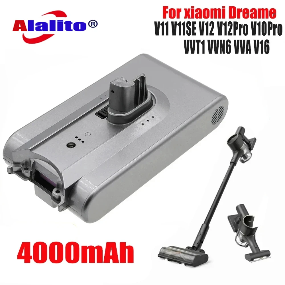 

For Dreame 25.2V 5000mAh V11 V11SE V12 VVT1 VVN6 VVA1 Wireless Vacuum Cleaner Battery Pack Replacement