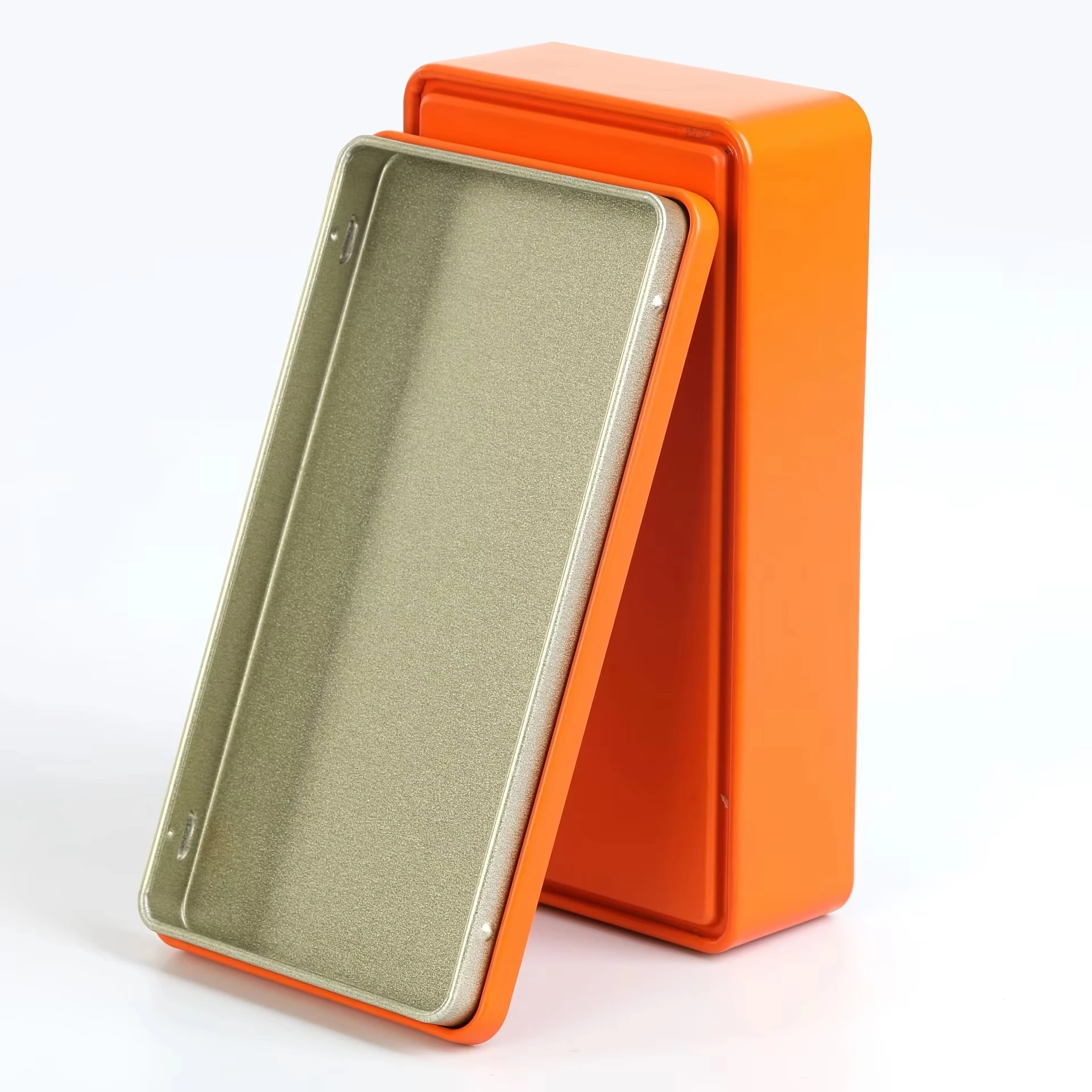 Stainless Steel Metal Storage Box - Compact Sealed Container, Versatile Organizer for Jewelry & Home Essentials