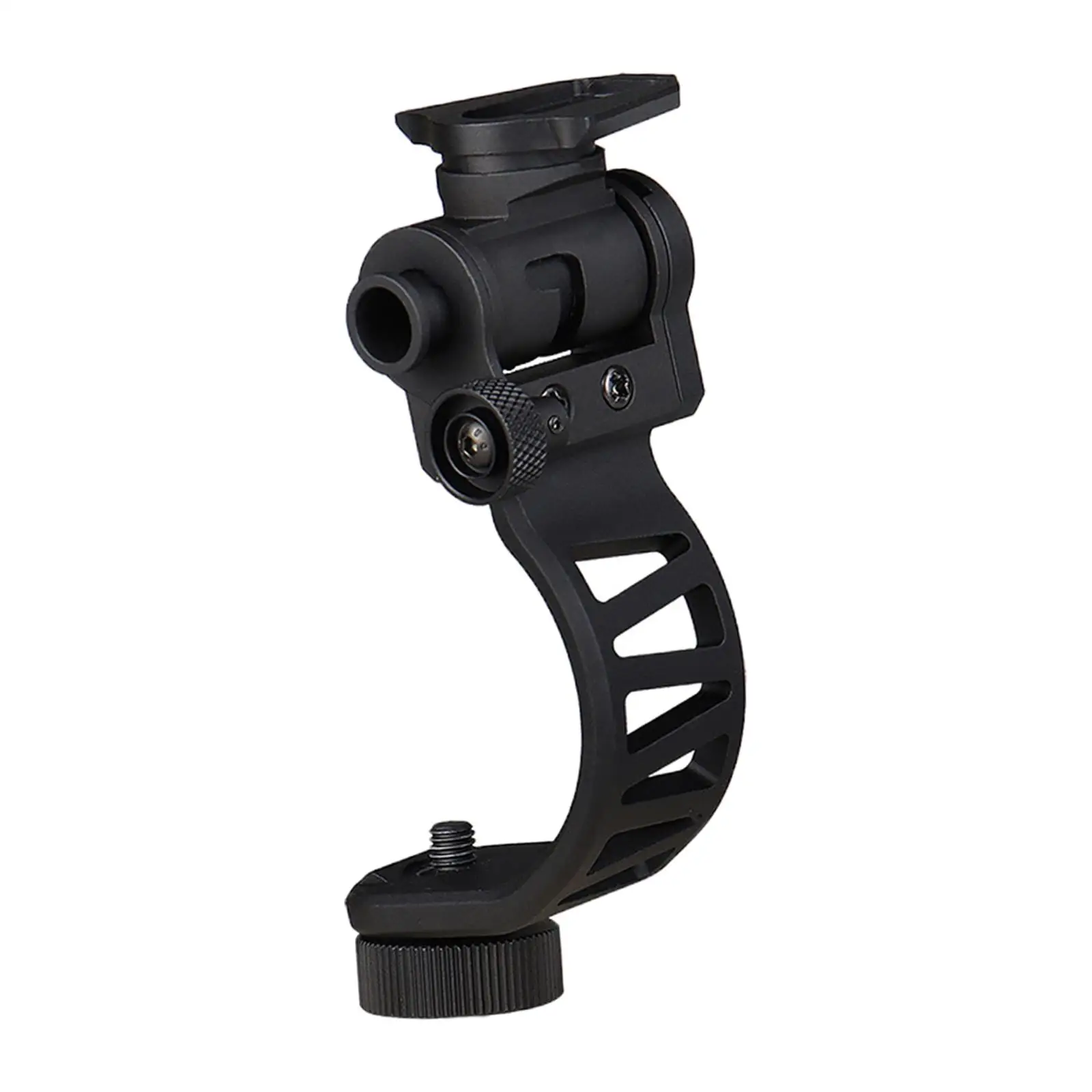 J Arm Mount Simple to Inatall Sports Camera Bracket Base Nvg Helmet Camera Mount for Pvs 14 Trekking