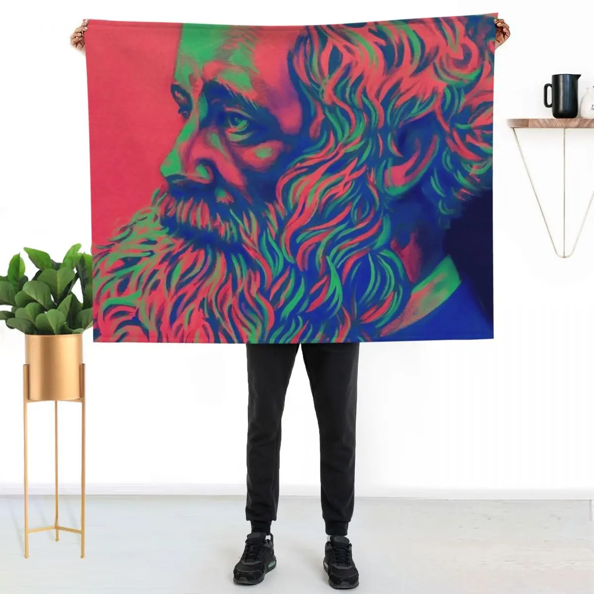 James Clerk Maxwell Throw Blanket for sofa For Baby christmas decoration Quilt valentine gift ideas Cute Plaid Blankets