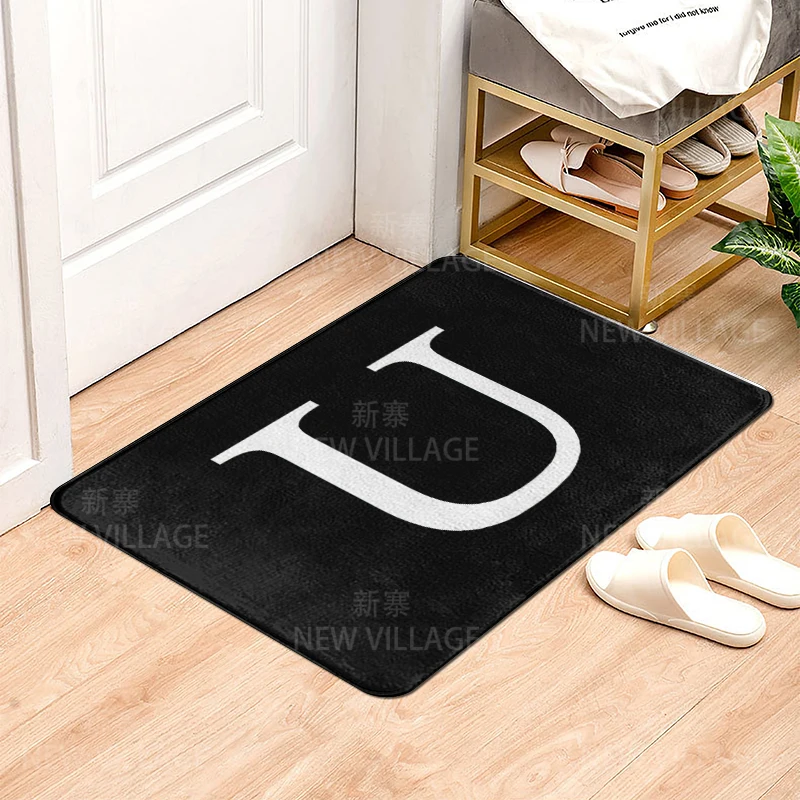 House carpet letter series Home doormat entrance Room Bathmat Footmat bathroom non-slip mat Kitchen water absorption mat