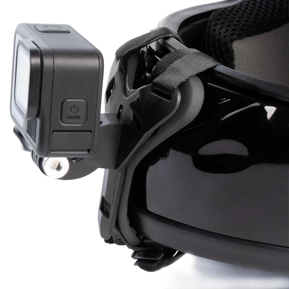 

Helmet Mount for GoPro Motorcycle Chin Strap Bike Holder Mounting Accessories for Go Pro 12 11 10 9 Lnsta360 X3 GO3 DJI Action