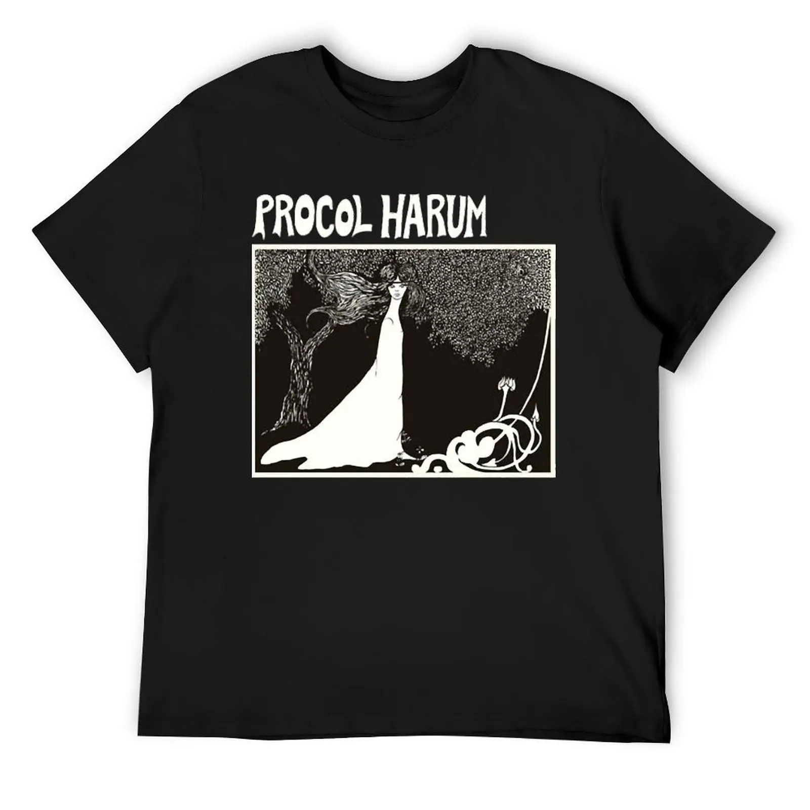 

blackwhitereddesign heavy metal punk rock band procol harum album T-Shirt cute tops cheap stuff funny t shirts men