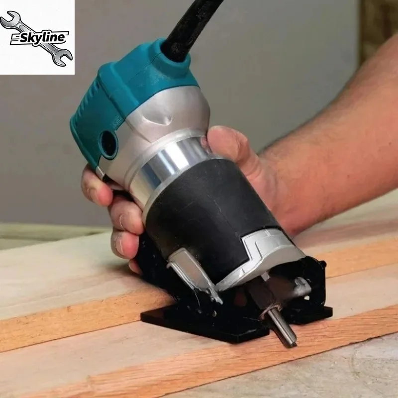 65mm Compact Router Tilt Base for Laminate Trimming, applicable to TUPIA MAKITA Woodworking Trimmer Cutter Replacement Parts