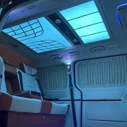 High End Luxury Ceiling 2023 Newest Car Interior Accessories Led Ambient Light Auto Modify For Benz Sprinter Alphard custom