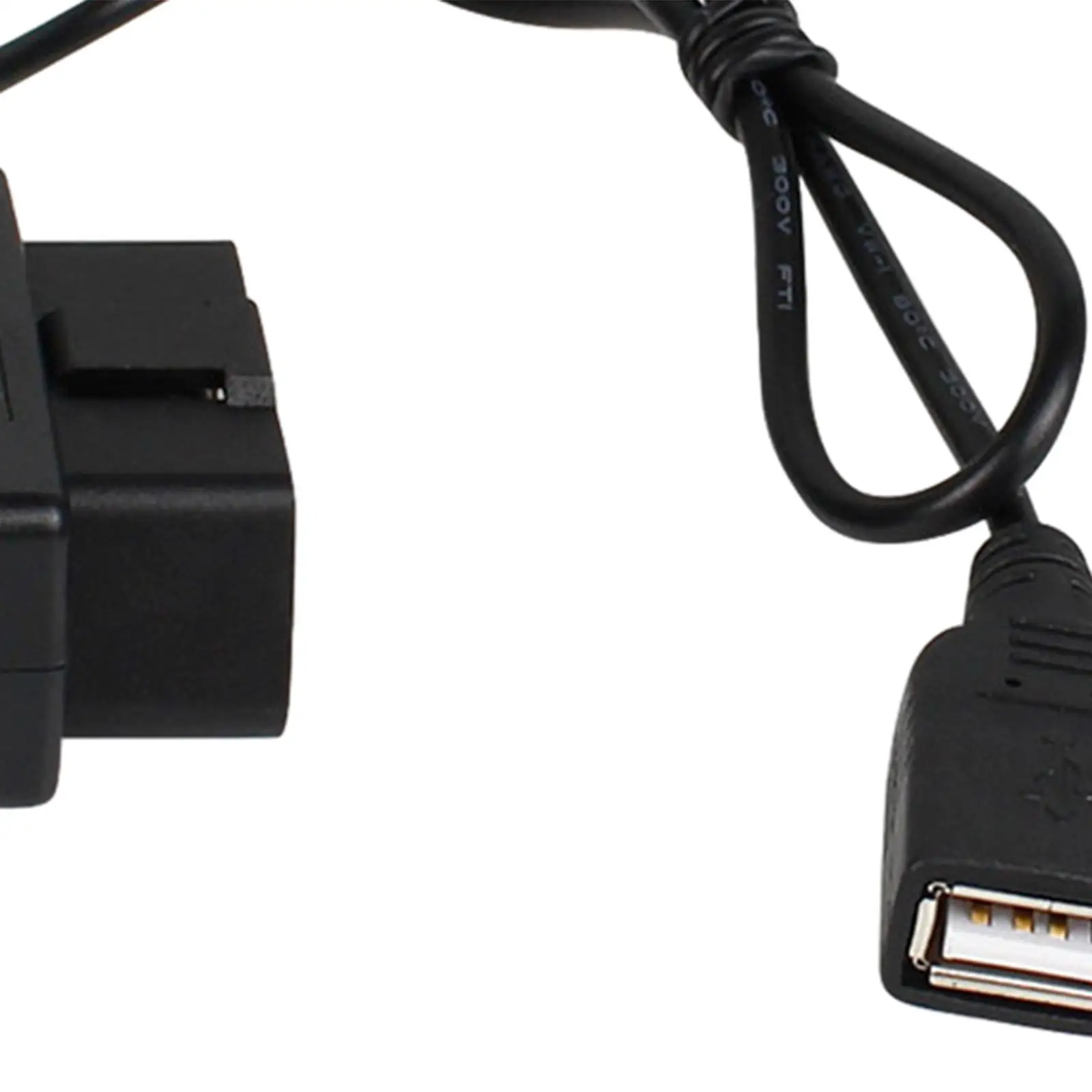 مجموعة الأسلاك الصلبة OBD مراقبة مواقف السيارات العالمية لمدة 24 ساعة مع زر التبديل 20 سم سلك ACC ملحق وضعين للكاميرا