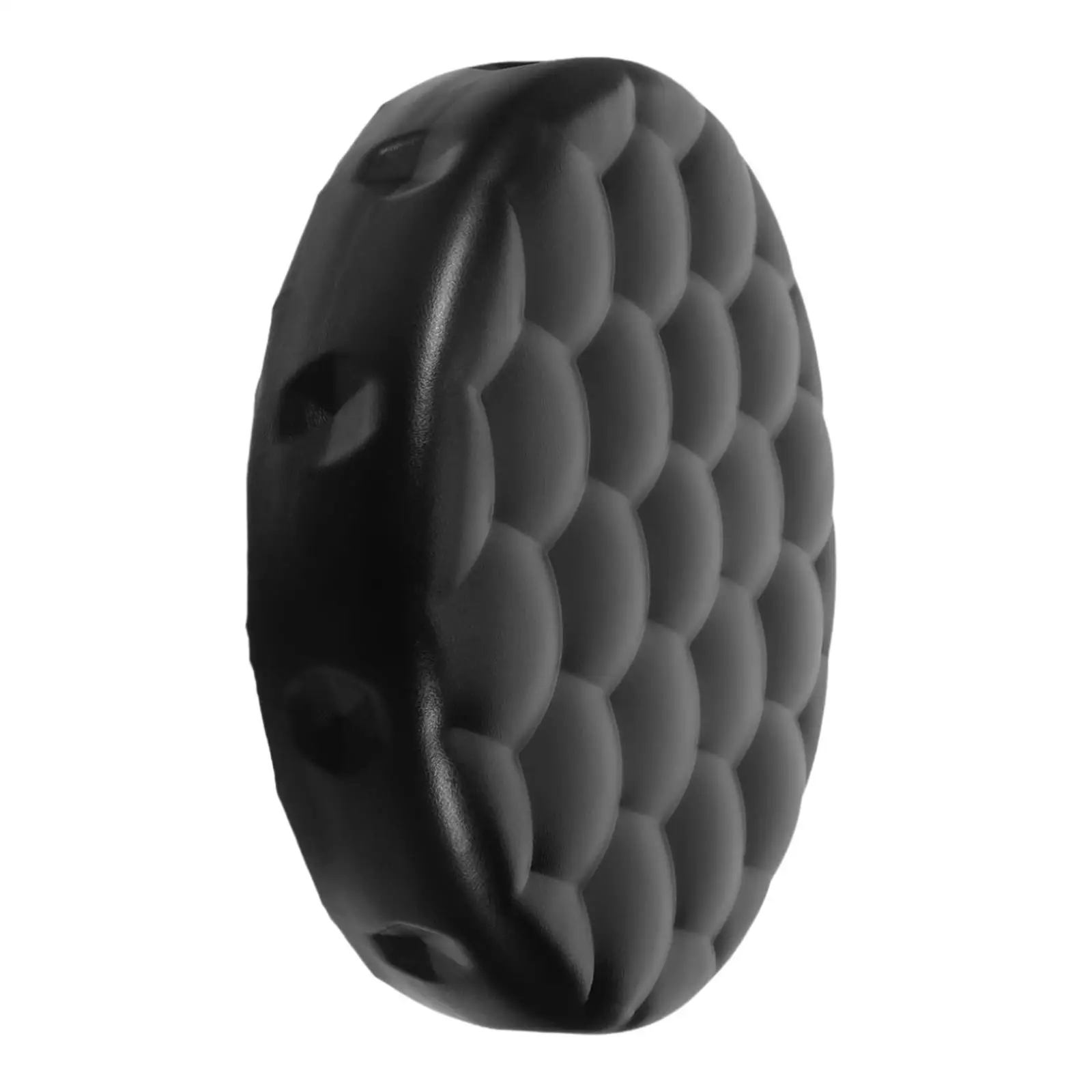 

Replacement Bar Stool Seat Black PU Leather Waterproof Padded Cushion for Countertop Stools in Dining Room