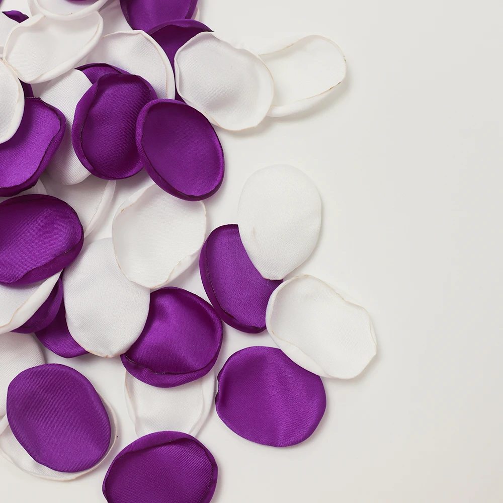 رمي بتلات الحرير بتلات الورد عيد الحب حفل زفاف الزهور الاصطناعية الذكرى اقتراح غرفة الديكور مختلط اللون