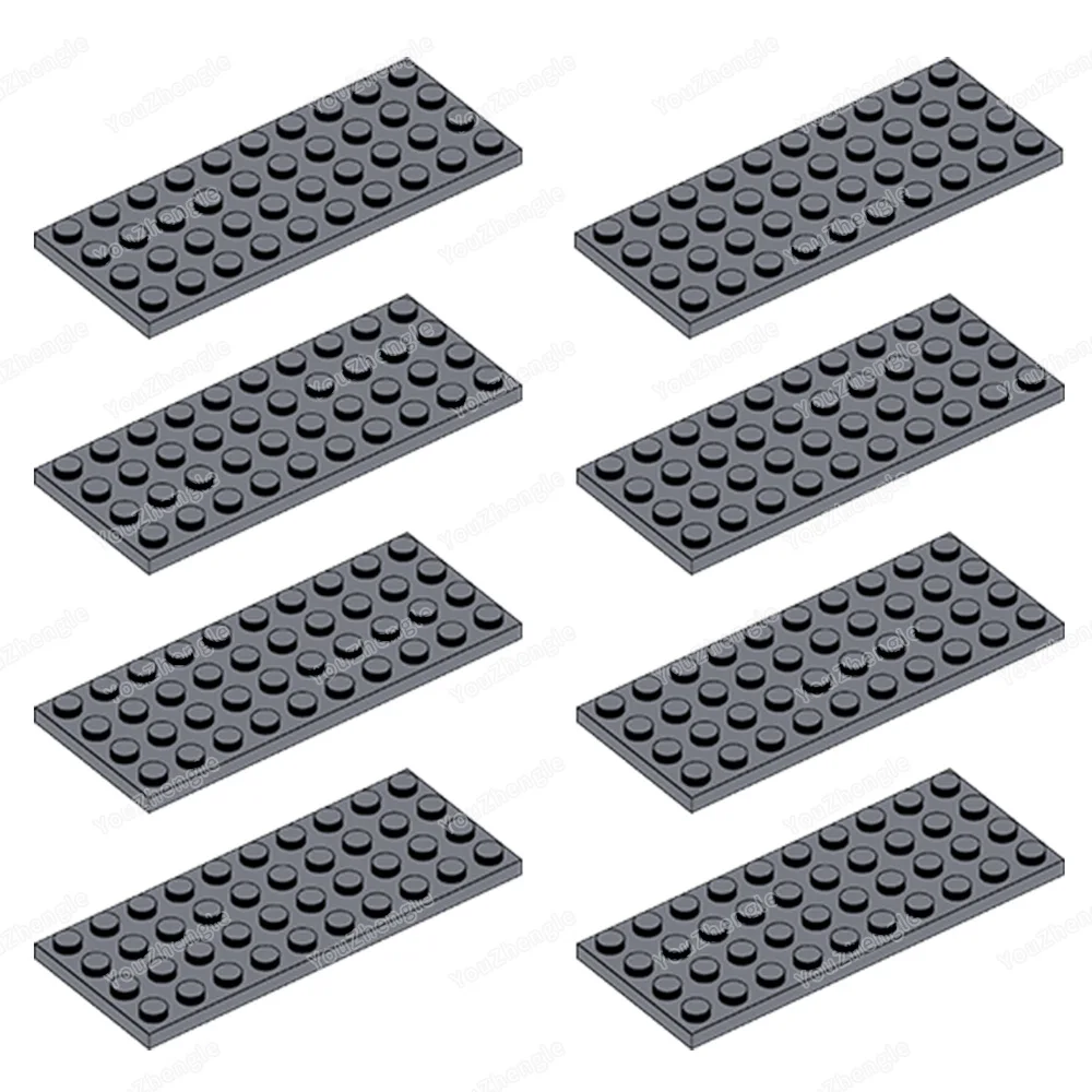 3030 Building Block Base Plate 4x10 Parts Assembly MOC Figures WW2 Street Scene Mecha Gear Scene Match Model Parts Gifts DIY Toy