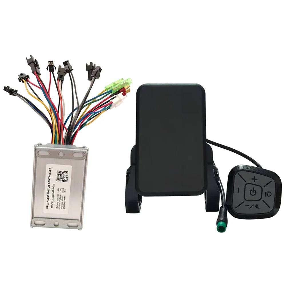 

Ebike Display Screen Meter YL81F 36V 48V 52V Brushless Motor Controller X008-AB017A for 5S pact Bicycle Conversion Kit