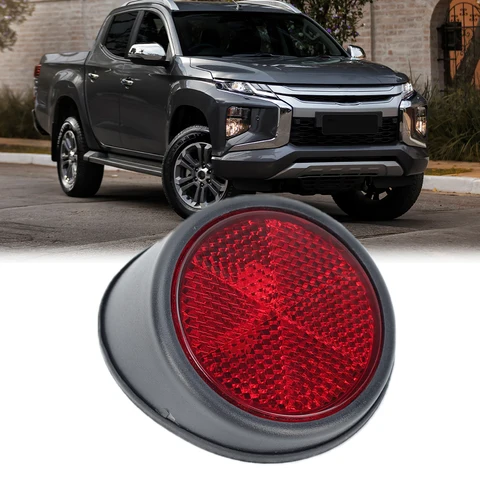 Задний Бампер Mitsubishi L200 В Сборе С Красными Фонарями Из АБС-пластика И Отражателем Противотуманной Фары (лампы В Комплек...