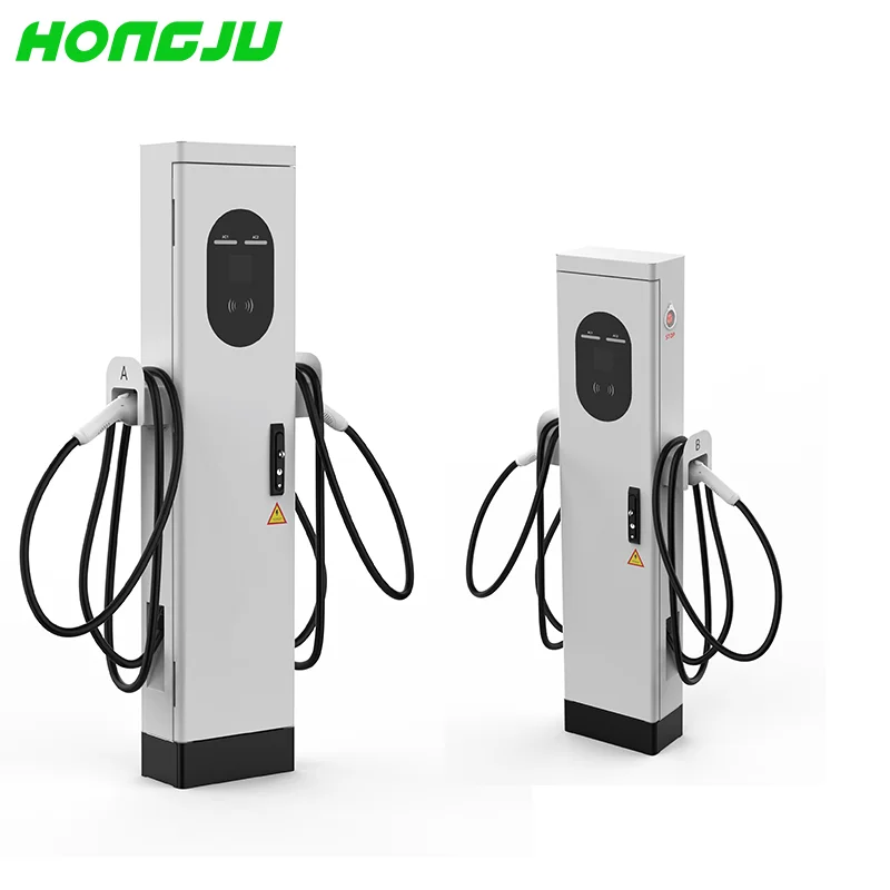 44KW GB AC Fast EV FLOOR-STAND Charging Station AC230-400V