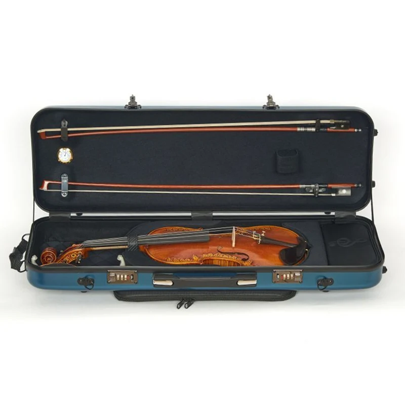4/4 PC Violin Case Professional Waterproof Violin Box Wear-resistant Portable Shoulders Case Musical Instrument Accessories