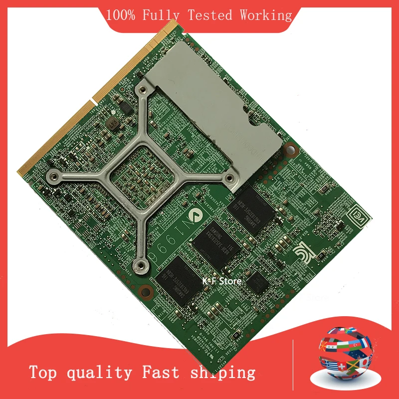 Original GTX 460M GTX460M CN-0479NV N11E-GS-A1 DDR5 1.5GB VGA Video Graphics Card For Laptop DELL M15X M17X R1 R2 Fully Tested