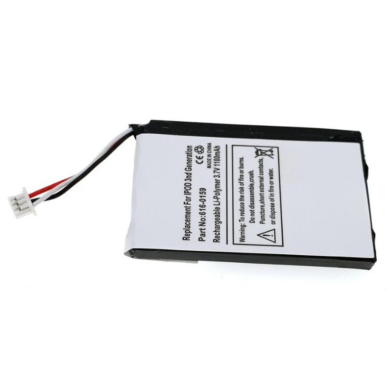616-0159 3.7V 800-900mAh New Replacement Battery for IPod 3 3G 3rd A1040 Generation High Quality Mobile Phone Accumulator