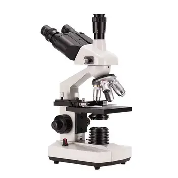 Biological microscope for students specializing in home use: Imaging biological bacteria with HD electronic experiments