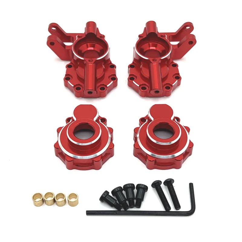 RC Car Parts Metal Upgrade Front Axle Steering Cup Fit For WLtoys 104006 104010 104020 104026 Remote Control Car Accessories ﻿
