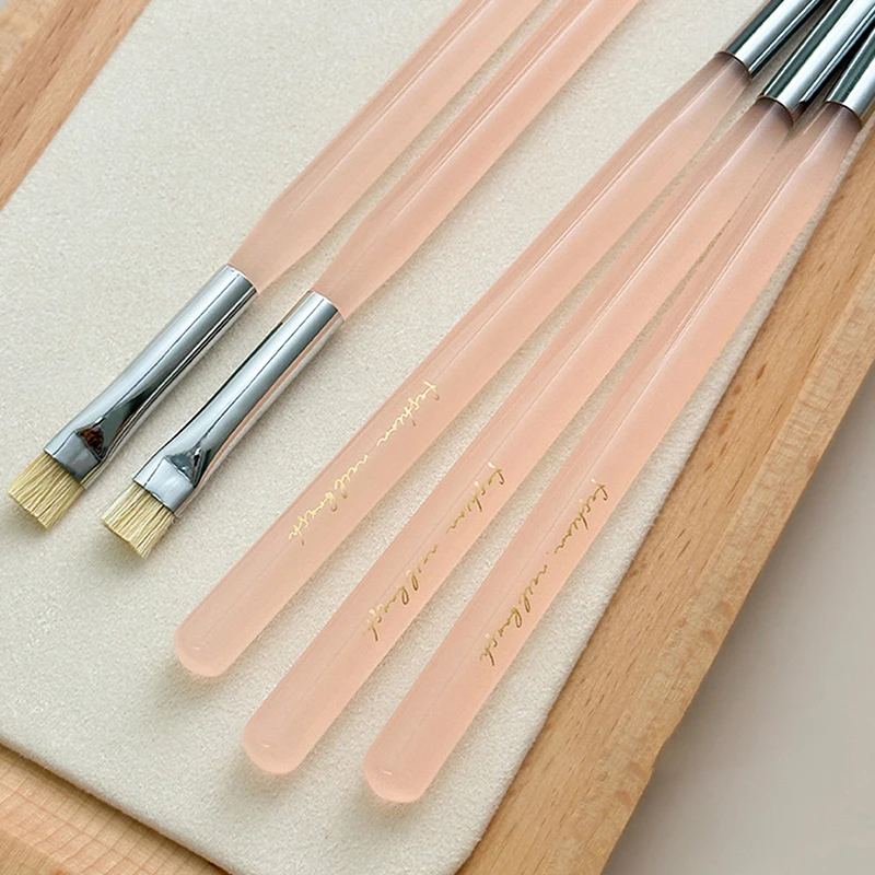 Nail Art Texture Brush French Lines Stripes Painting Pen French Tip Styling Nail Brush Light Therapy Brush Nail Art Polish Brush