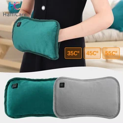 Electric Hand Warmer USB Rechargeable Warming Hand Pillow Electric Heating Belly Warming Warm Bag Winter Sleeping Pillow Pack