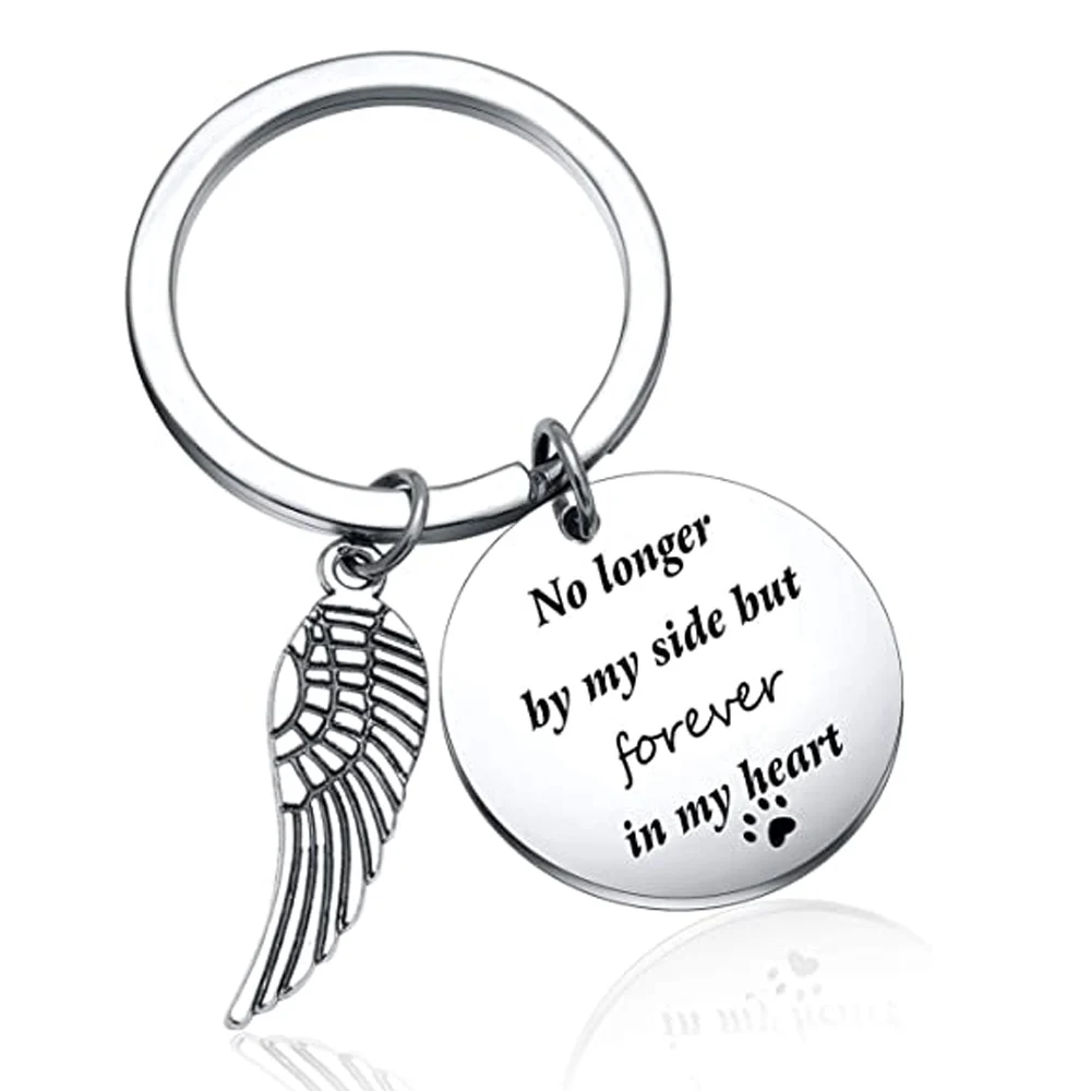 Wings Love Compass My Hero Girl Mom keychain Keyring Hand Pinky Swear Promise Key Chain Stainless Steel Jewelry