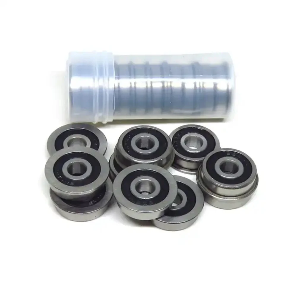 

10PCS F623RS Bearing 3*10*4 mm ABEC-7 , F623-2RS Flange Ball Bearings For VORON 0 Motion, Use In A/B Drive Units Idlers XY Joint