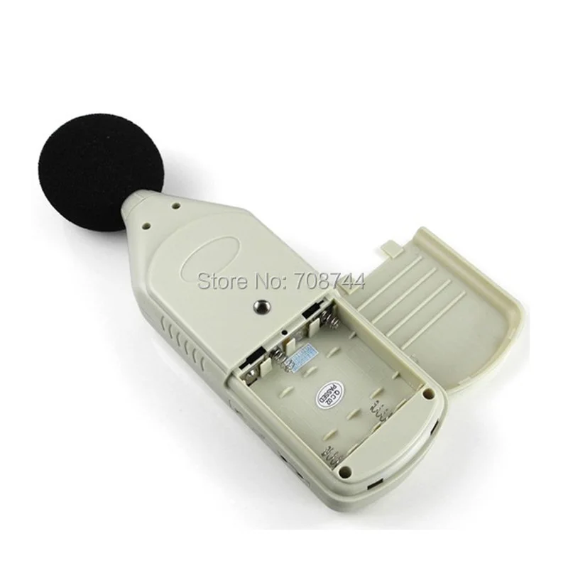WS1361C 30-130dB LCD Digital Sound Level  Noise Measuring Instrument Decibel Monitoring Logger Tester With 512M SD Card