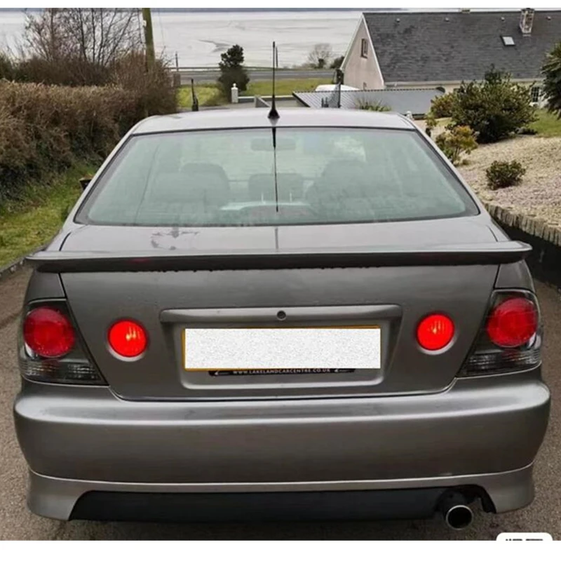 

For Lexus IS Series 1998-2005 Year Real Carbon Fiber Spoiler Wing CAR Trunk Rear Tail Lip Body Kit Accessories