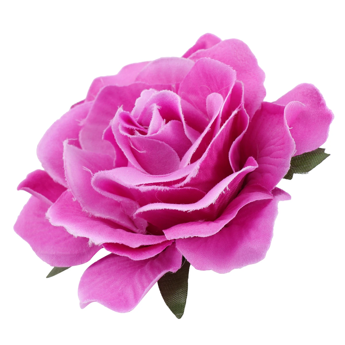 

5pcs Big Rose Hair Clip Artificial Flower Corsage Purple Wedding Flower Brooch Bridal Bridesmaid Prom Party Banquet