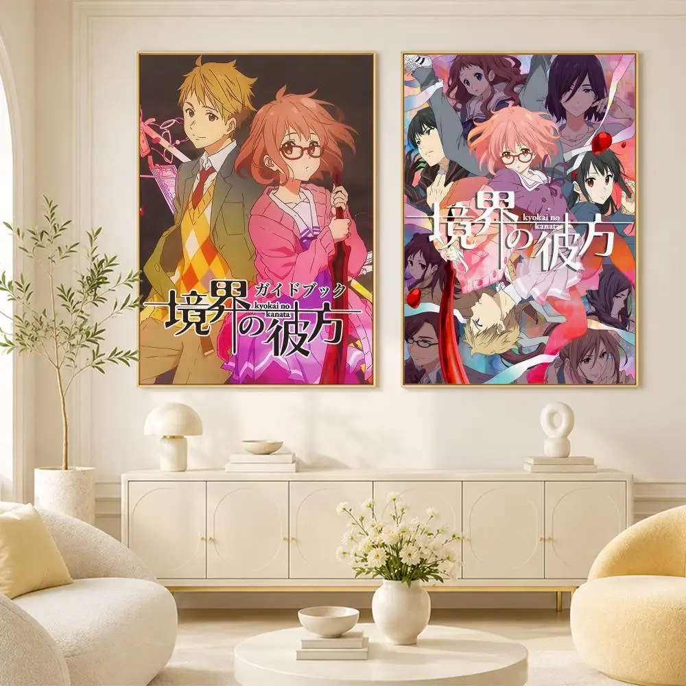 anime Beyond The Boundary Poster Room Home Decoration Interior Wall Art Printing Garage Posters Gift