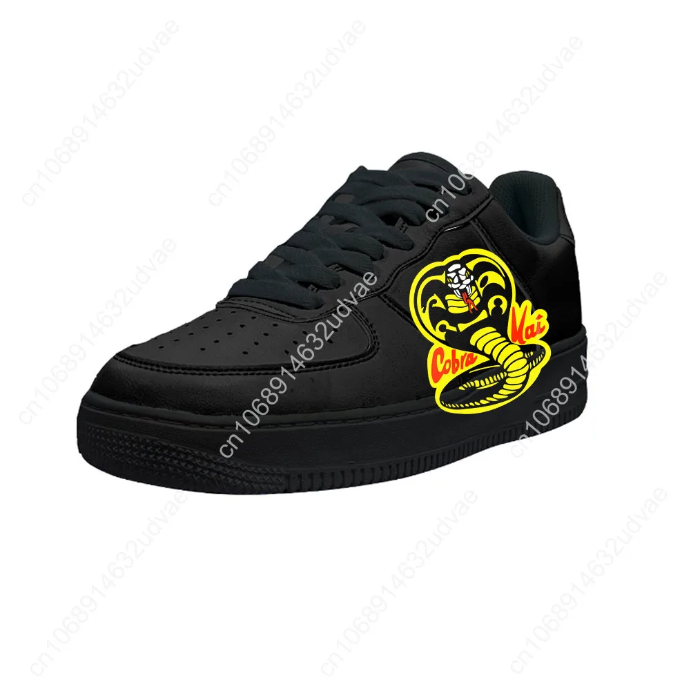 

Cobra Kai No Mercy Snake Shoes AF Basketball Mens Womens Teenager High Quality Running Sports Flats Sneakers Custom Made Shoes