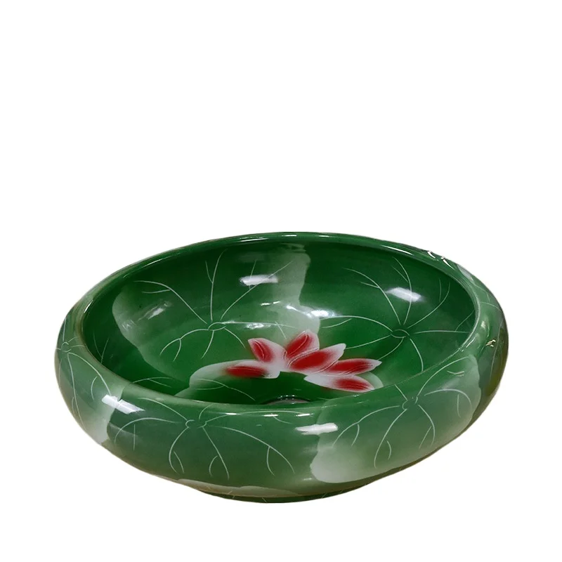 

Chinese handmade washbasin art washbasin ceramic countertop washbasin bathroom sink retro