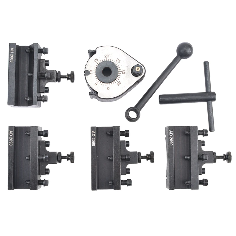 Europejski uchwyt narzędziowy typu A do szybkiej wymiany Zestaw uchwytów tokarskich 20x20mm w stylu niemieckim do huśtawki łóżka 150-300mm