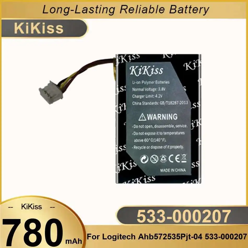 

For Logitech AHB572535PJT-04 533-000207 Long-Lasting Performance 780Mah Battery