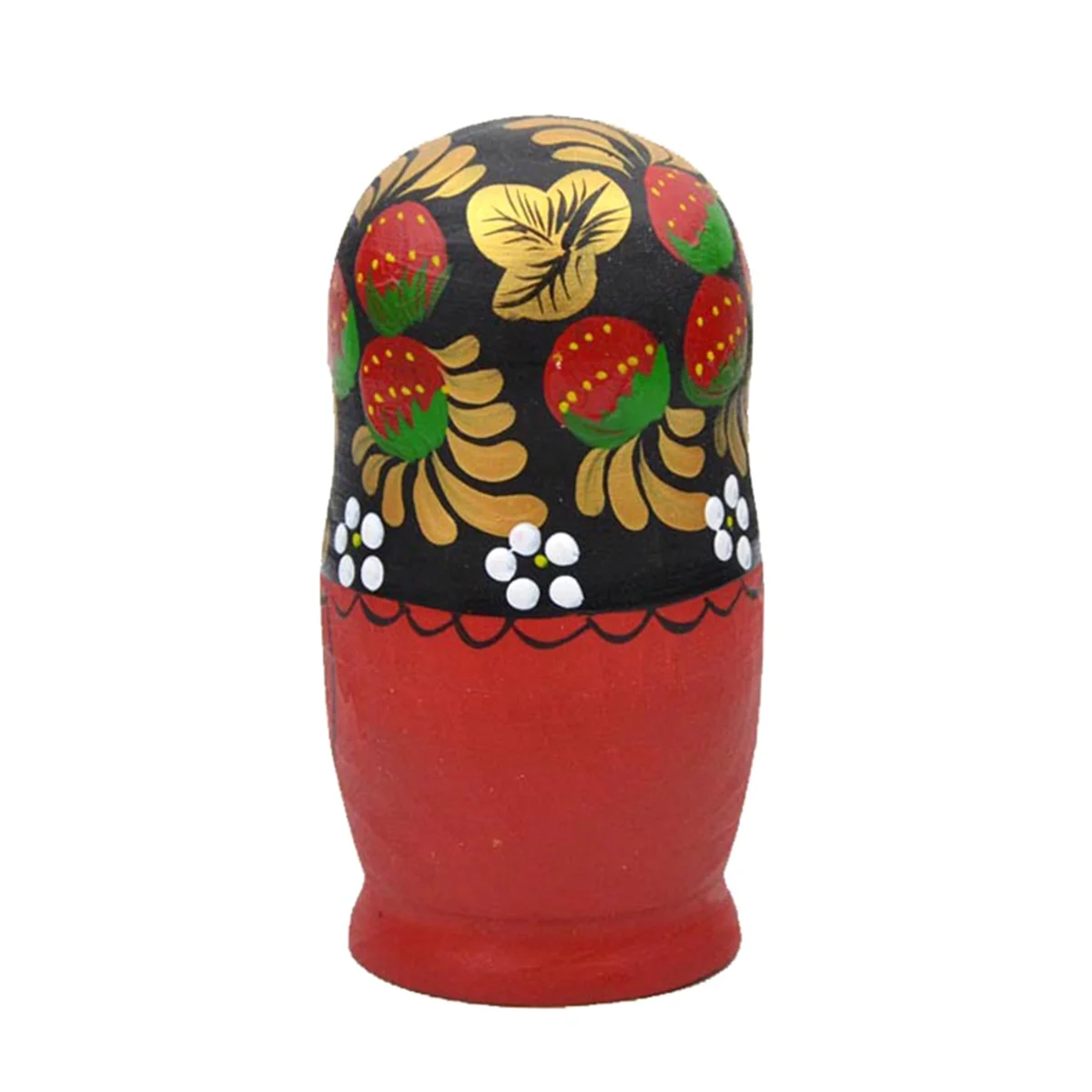 5PCS Matryoshka Dolls Nesting Dolls Handmade Cute Wood Russian Nesting Doll DIY Northeast Flowers Cute Nesting Dolls