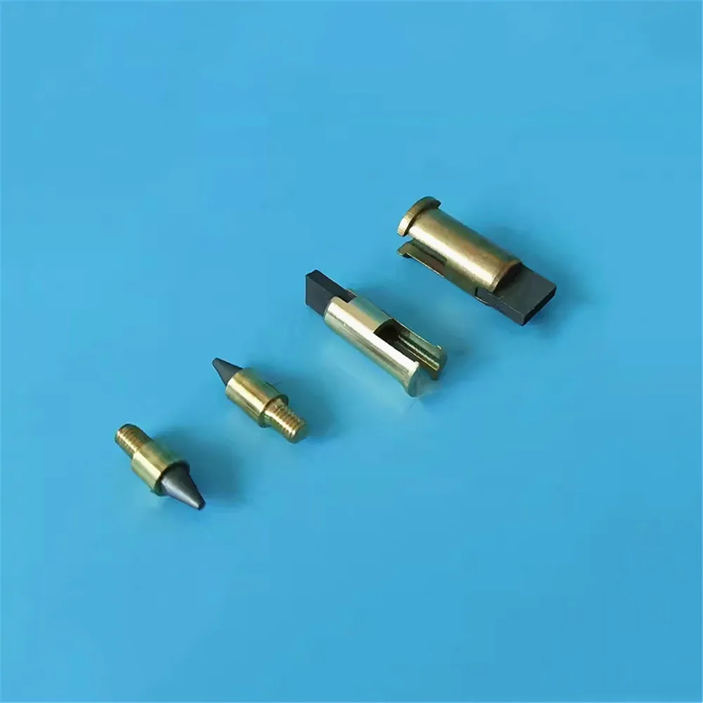 Household small voltage regulator carbon brush 0.5K 1K cylindrical diameter 6MM8MM10mm carbon brush thread M4 M3,L24123