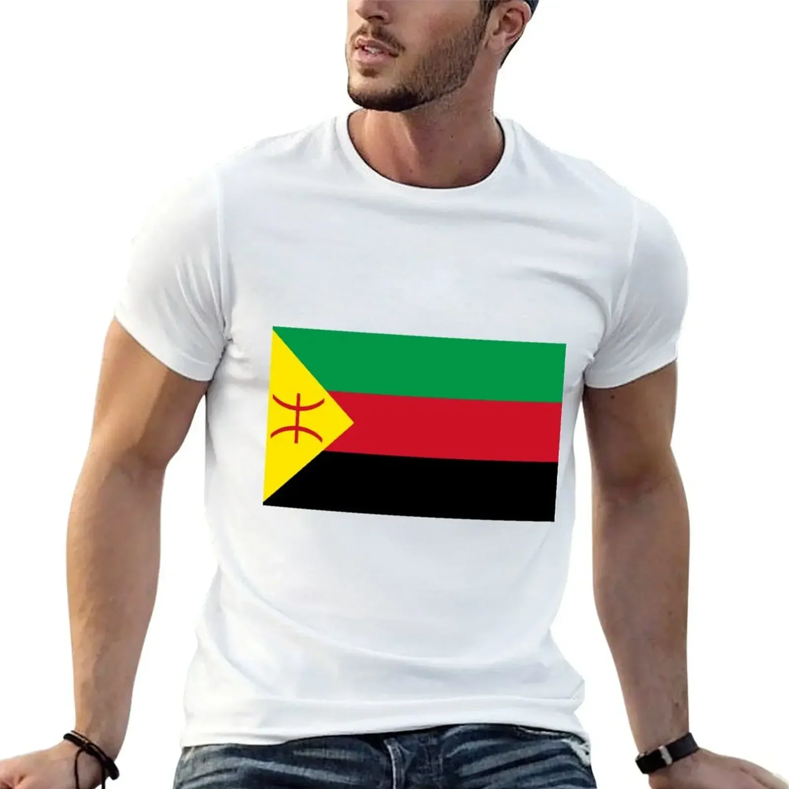 Touareg People Flag T-Shirt tees aesthetic clothes mens graphic t-shirts anime