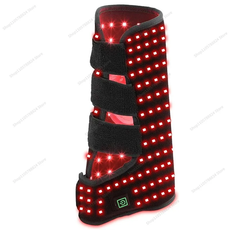 Red Light Massage Therapy 850nm Infrared Light 660nm Multi-functional Portable Horse Leg Foot Cover Hot Compress Leg Protector
