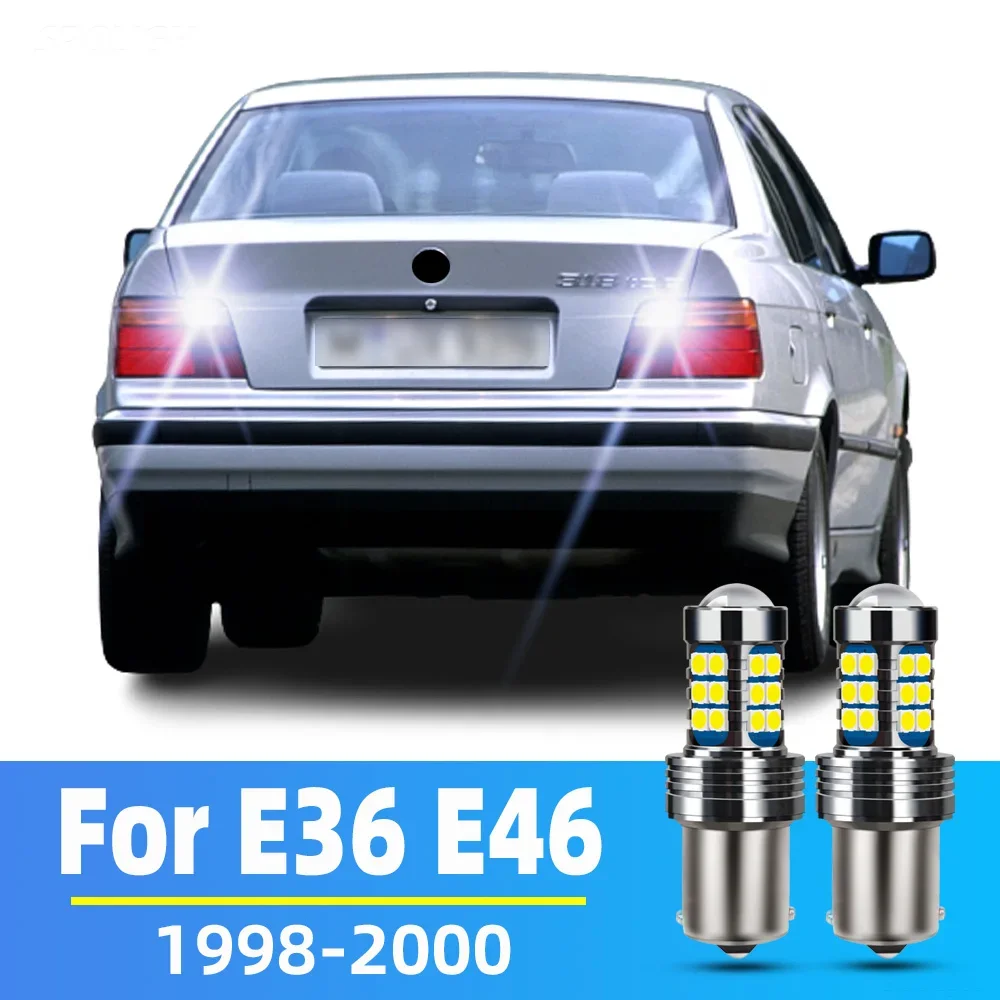 

2pcs LED Reverse Light For BMW 3 Series E46 E36 Accessories 1998 1999 2000 Backup Back Up Lamp