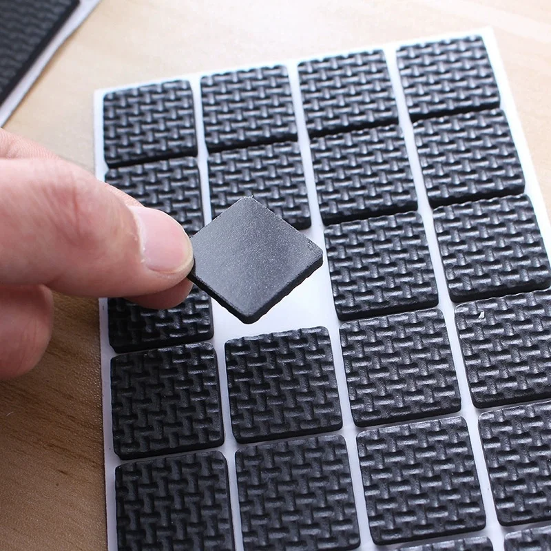 48pcs Anti-slip Furniture Pads Mute Mats Bumper Damper Thick EVA Pad Foot Cover Self Adhesive Table Chair Foot Protection Pad