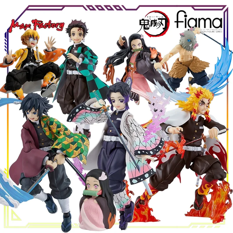 

Max Factory Original FIGMA Demon Slayer Blade Series Tomioka Yoshiaki \Purgatory Apricot Shoulang Anime Action Figure Model Toys