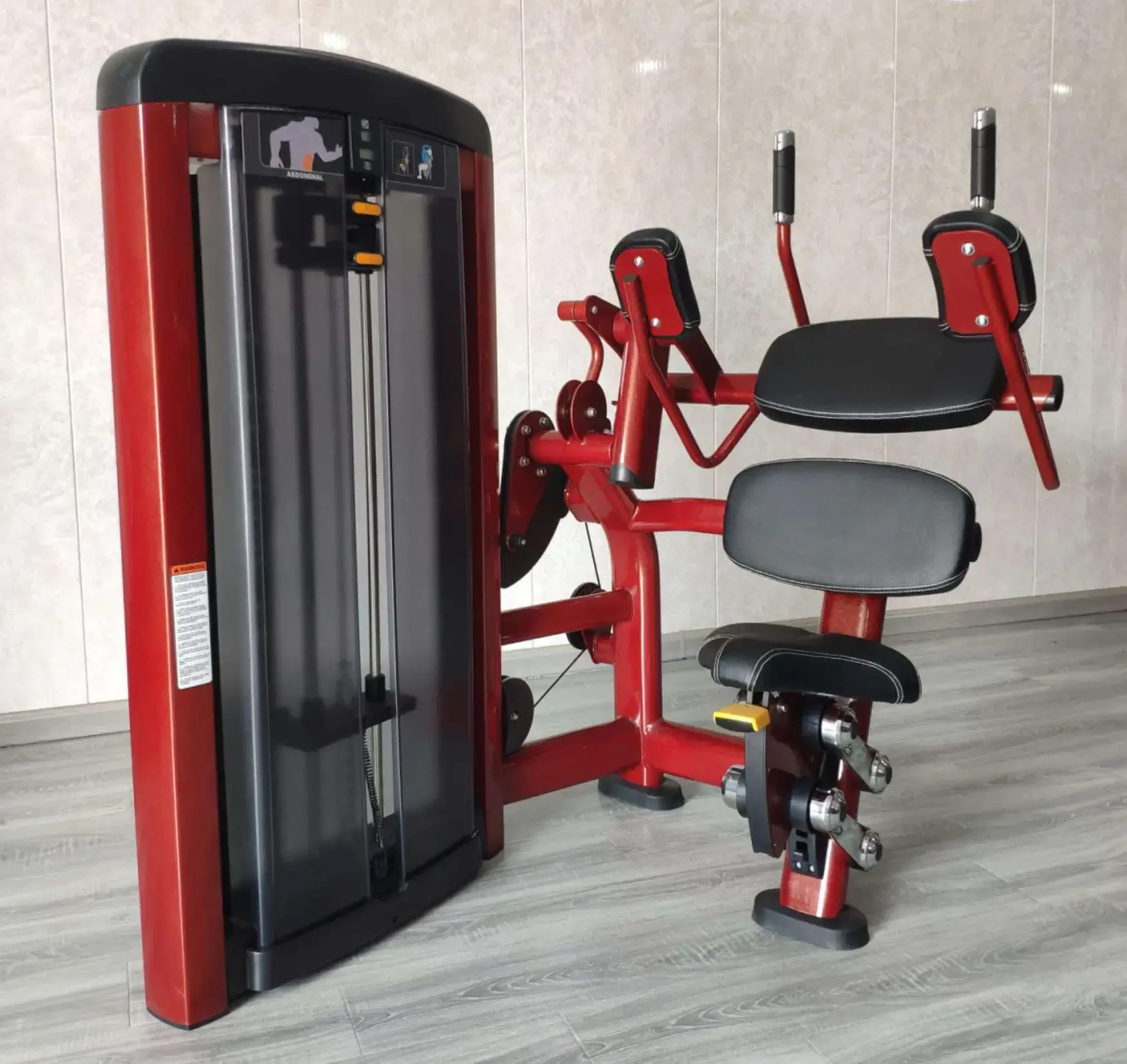 Fitness Bodybuilding Equipment Pin Loaded Abdominal Machine Abdominal Machine