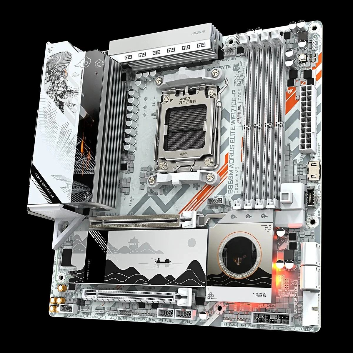 لوحة أم جديدة للألعاب B850M AO - مراجعة Pc Gaming News وسعره