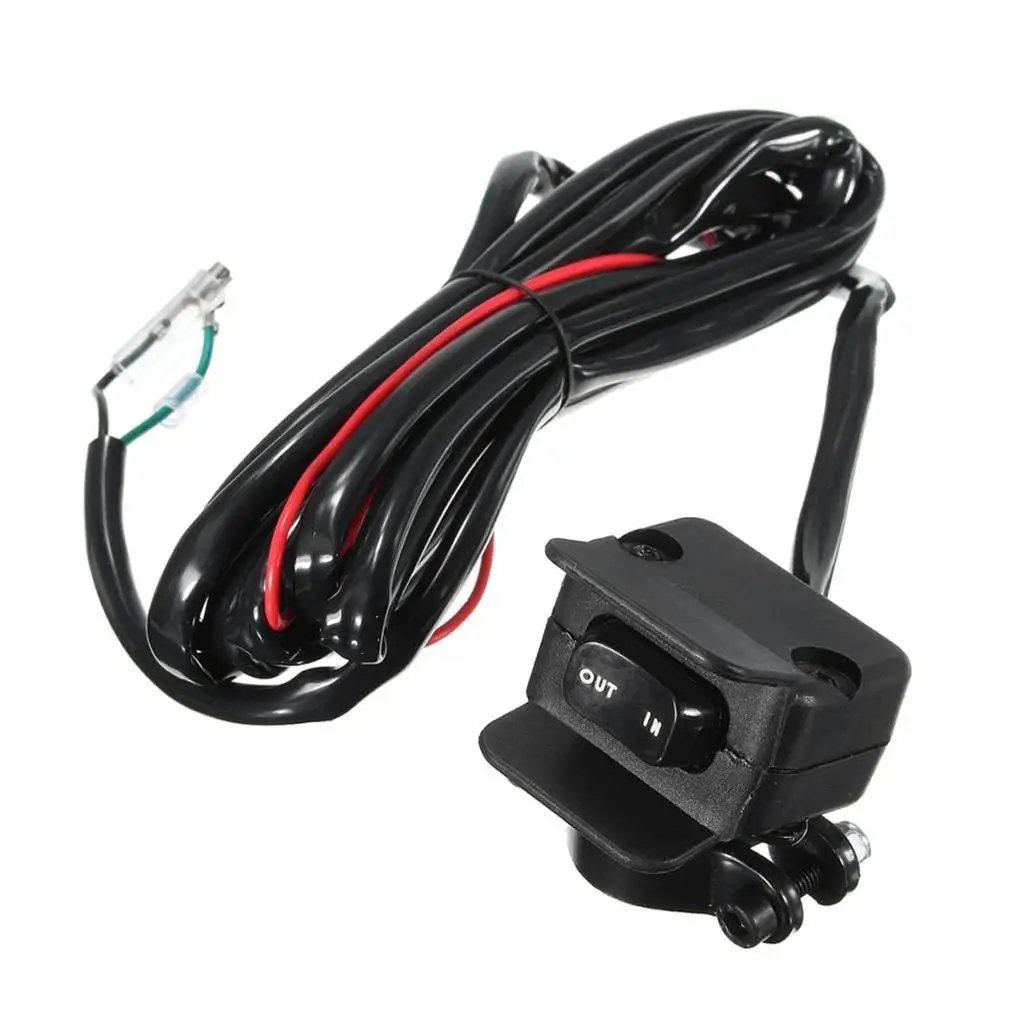 Imagem -03 - Rocker Switch Control Line para Motocicleta Atv Winch Metros 12v