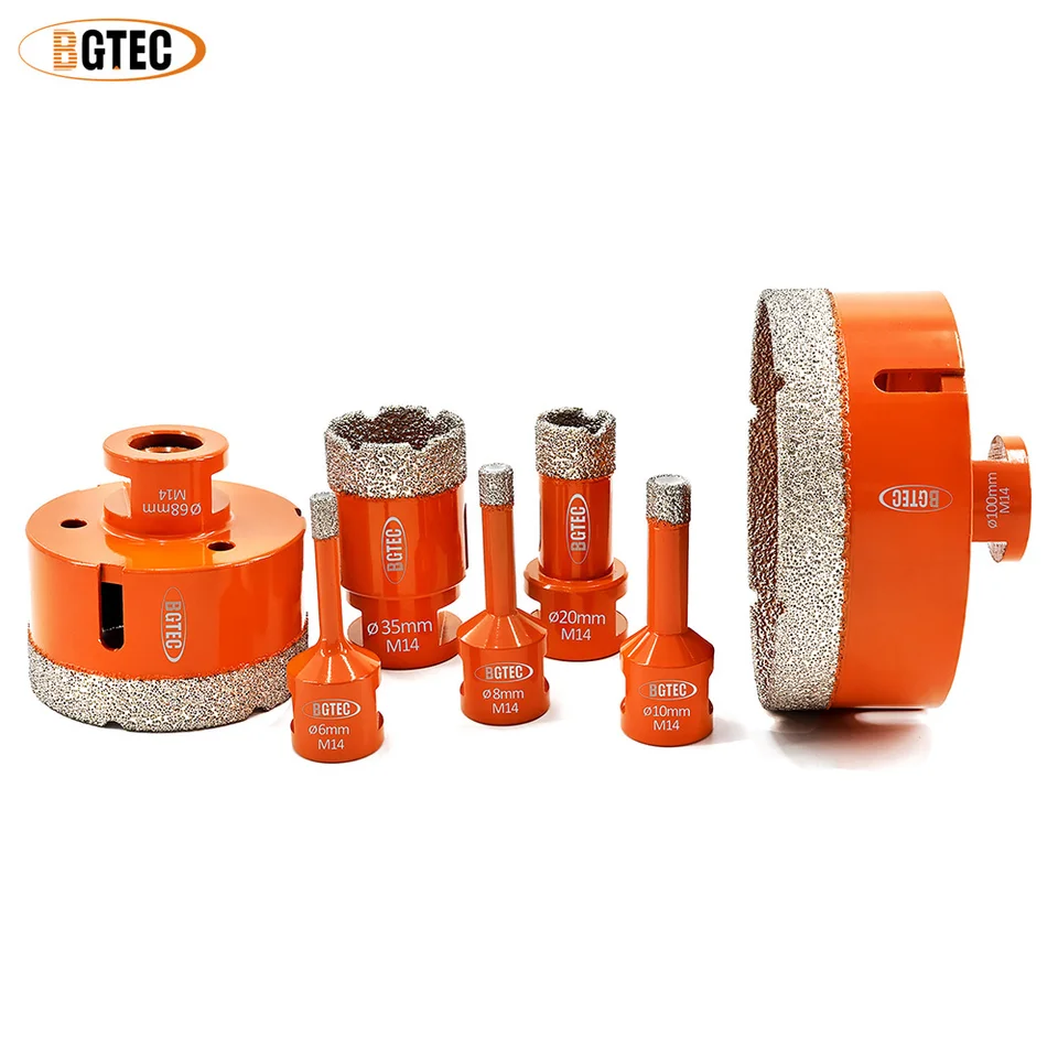 SHDIATOOL Diamantbohrkronen M14 – 4–150 Mm Für Porzellan, Fliesen, Granit – Lochsäge-Set